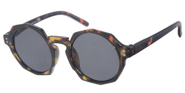 Round sunglasses for children 0-4 years - Brown Demi